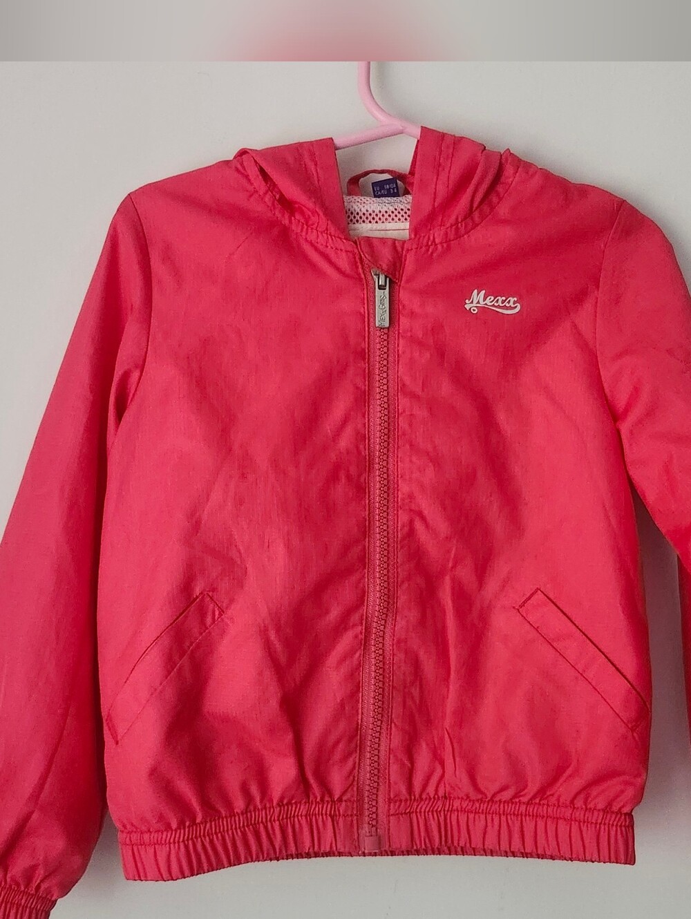MEC Girls Pink Windbreaker light Jacket Size Small